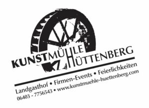 Logo der Gaststätte "Kunstmühle" in Hüttenberg.