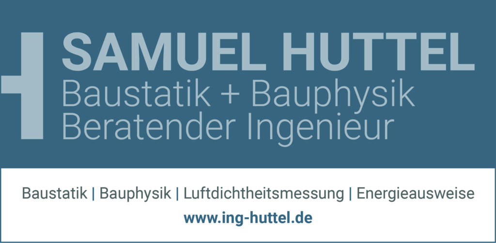 Logo des Ingenieurbüros Samuel Huttel.