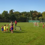 Junioren beim Turnier auf dem Sportplatz
