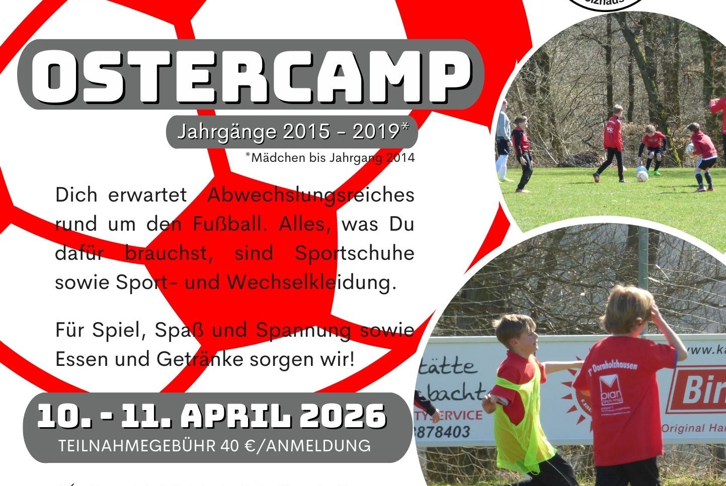 Du betrachtest gerade Fußball OSTERCAMP 2026