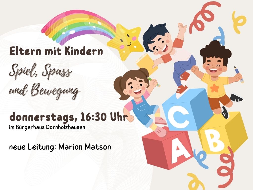 Neuer Start Eltern+Kind-Turnen